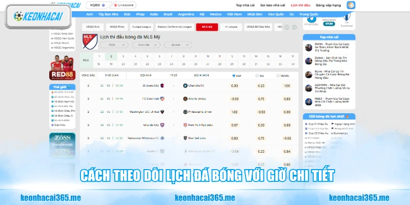 Lịch Thi Đấu Bóng Đá 2026 - Cập Nhật Khung Giờ Mới Nhất 27 Cách theo dõi lịch đá bóng với giờ chi tiết